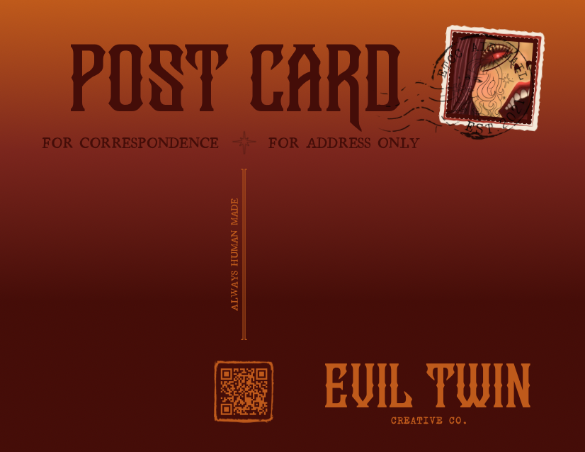 A Witch & Her Trinkets // Lucky Charms // Oddities // POSTCARD