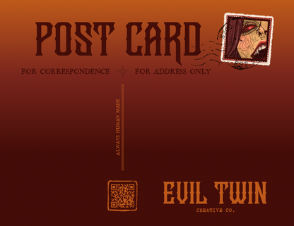 A Witch & Her Trinkets // Lucky Charms // Oddities // POSTCARD