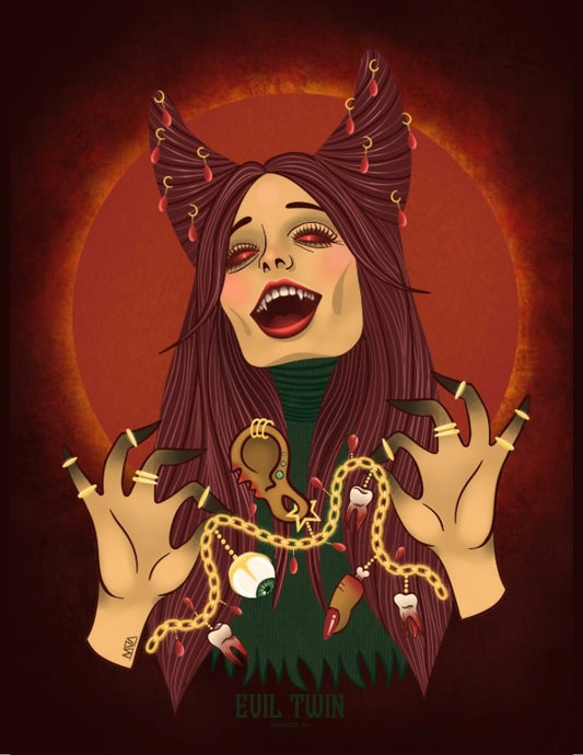 A Witch & Her Trinkets // Lucky Charms // Oddities // POSTCARD