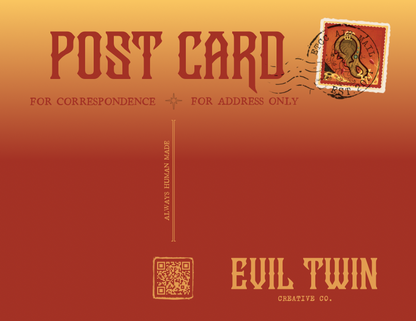 The Partner Trinkets // Lucky Charms // Oddities // POSTCARD