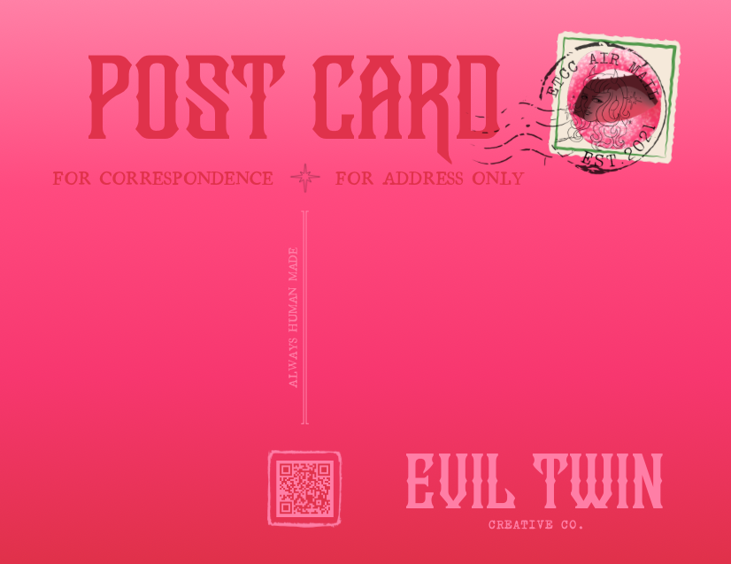 Bloody Chopsticks & Eyeball Sushi // POSTCARD