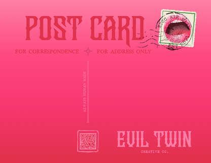 Bloody Chopsticks & Eyeball Sushi // POSTCARD